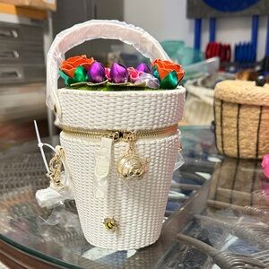 Ultra rare Betsey Johnson YOU GROW GIRL purse!!